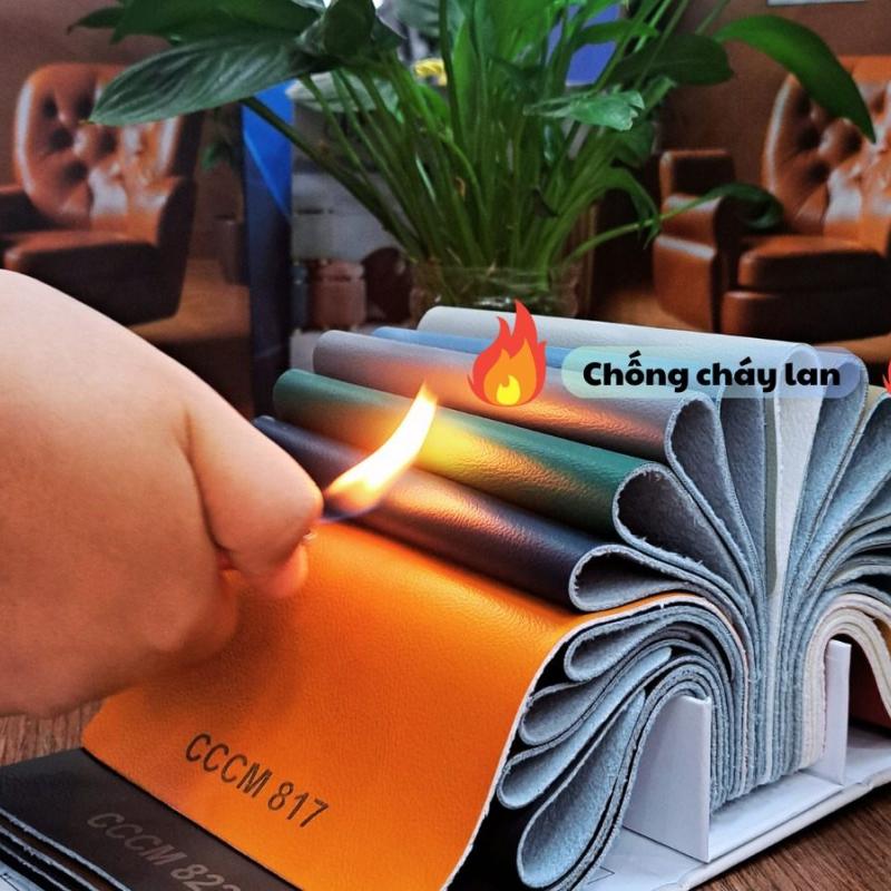 Da công nghiệp có chống cháy không? Tìm hiểu da CCCM chống cháy