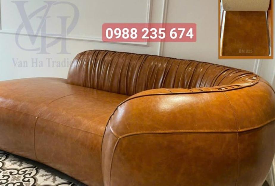 Da BM bóng 2 màu – Chất liệu nổi bật cho sofa và nội thất sang trọng Da BM bóng 2 màu – Chất liệu nổi bật cho sofa và nội thất sang trọng